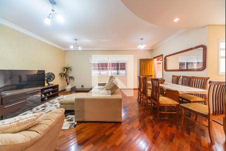 Sala de casa à venda com 3 quartos, 170m² em Vila Scarpelli, Santo André