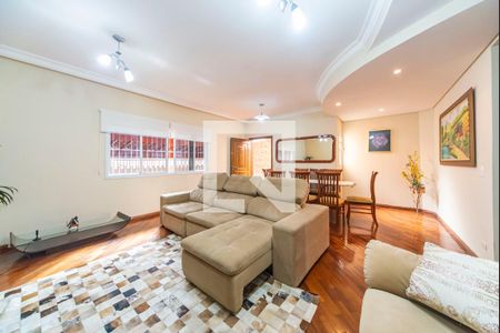 Sala de casa à venda com 3 quartos, 170m² em Vila Scarpelli, Santo André