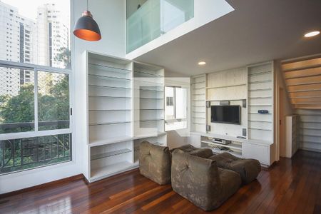 Sala de apartamento à venda com 2 quartos, 104m² em Paraíso do Morumbi, São Paulo