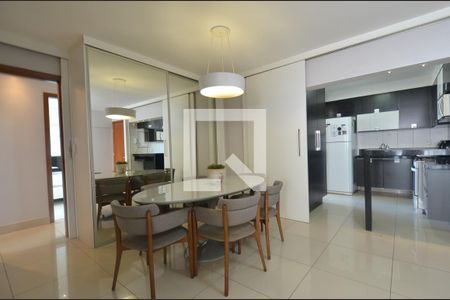 Sala de jantar de apartamento à venda com 3 quartos, 90m² em Lourdes, Belo Horizonte