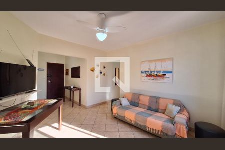 Sala de apartamento para alugar com 1 quarto, 49m² em Guilhermina, Praia Grande