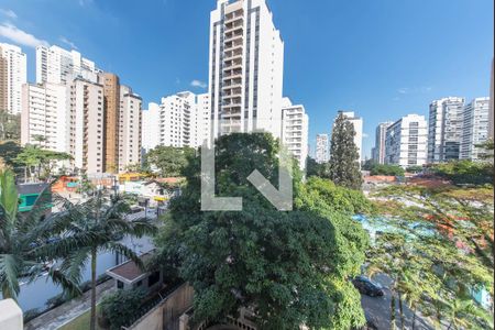 Sacada - Vista de apartamento à venda com 2 quartos, 70m² em Cidade Monções, São Paulo