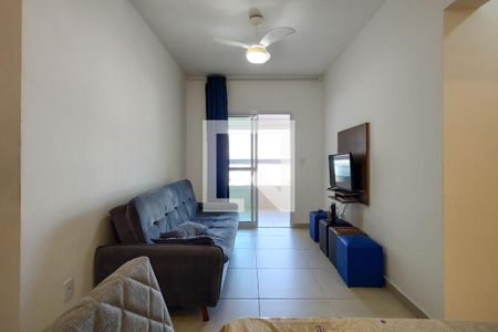 Sala de apartamento para alugar com 2 quartos, 69m² em Vila Tupi, Praia Grande