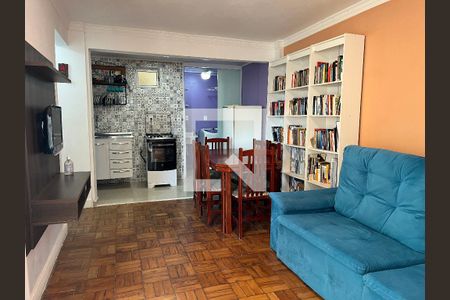 Sala de apartamento para alugar com 1 quarto, 48m² em Barra Funda, São Paulo