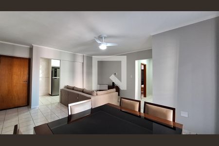Sala  de apartamento para alugar com 2 quartos, 140m² em Vila Tupi, Praia Grande