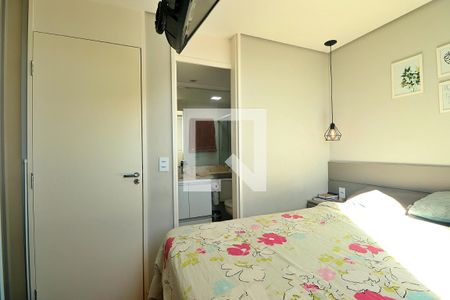 Suíte - Quarto 1 de apartamento à venda com 2 quartos, 64m² em Utinga, Santo André
