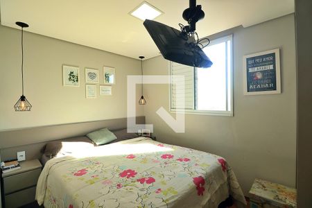 Suíte - Quarto 1 de apartamento à venda com 2 quartos, 64m² em Utinga, Santo André