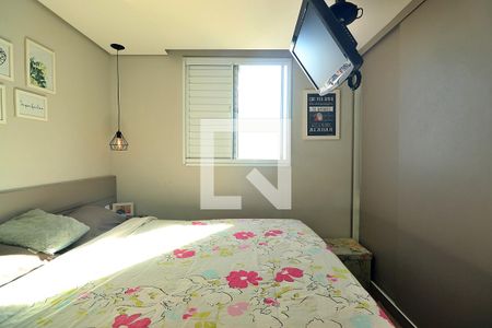 Suíte - Quarto 1 de apartamento à venda com 2 quartos, 65m² em Utinga, Santo André