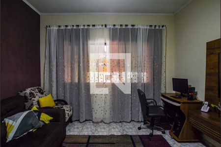 Sala de casa para alugar com 2 quartos, 90m² em Condomínio Maracanã, Santo André