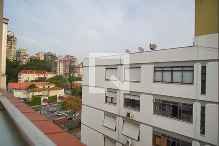 Sala - Vista de apartamento para alugar com 1 quarto, 55m² em Floresta, Porto Alegre