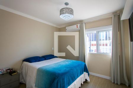Quarto 1 - Suíte de casa à venda com 3 quartos, 194m² em Vila Valparaíso, Santo André