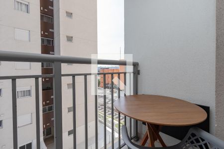 Varanda de apartamento à venda com 1 quarto, 27m² em Jardim Caravelas, São Paulo