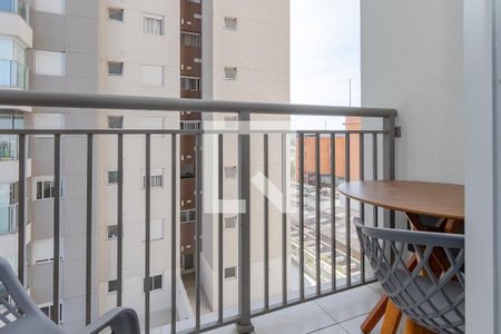 Varanda de apartamento à venda com 1 quarto, 27m² em Jardim Caravelas, São Paulo