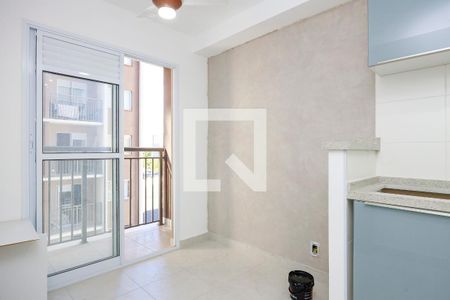 Sala de apartamento à venda com 1 quarto, 28m² em Jardim Caravelas, São Paulo