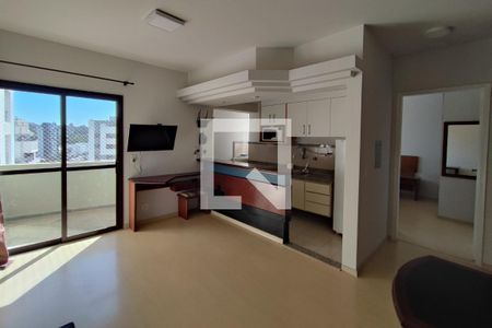 Sala de apartamento à venda com 1 quarto, 57m² em Cambuí, Campinas