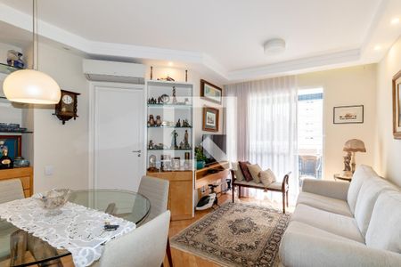 Sala de apartamento à venda com 2 quartos, 62m² em Moema, São Paulo