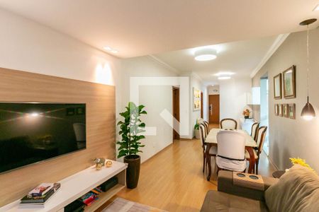 Sala de apartamento à venda com 3 quartos, 130m² em Buritis, Belo Horizonte