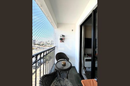 Varanda da Sala de apartamento à venda com 2 quartos, 55m² em Vila Santa Catarina, São Paulo