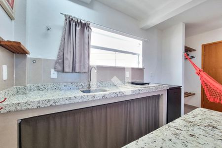 Sala / Suíte / Cozinha de apartamento para alugar com 1 quarto, 22m² em Jardim Ismenia, São José dos Campos