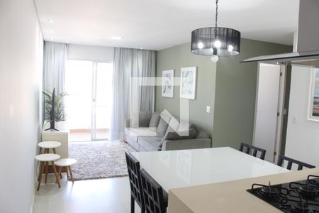 Sala de apartamento para alugar com 3 quartos, 87m² em Centro, São Vicente