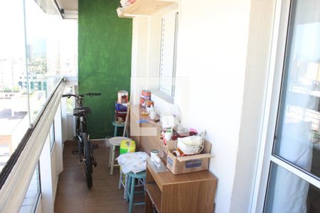 Varanda da Sala de apartamento para alugar com 3 quartos, 87m² em Centro, São Vicente