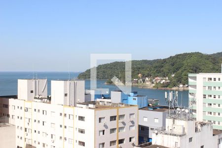 Vista da Sacada de apartamento para alugar com 3 quartos, 87m² em Centro, São Vicente