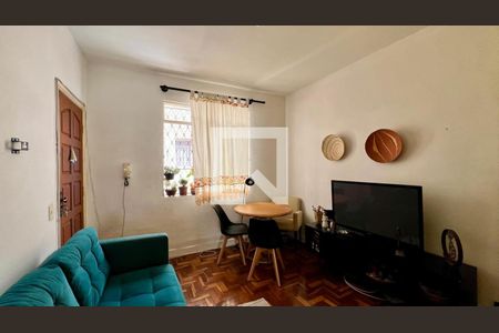 sala de apartamento à venda com 2 quartos, 50m² em São Lucas, Belo Horizonte