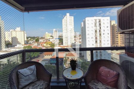 Varanda da Sala de apartamento à venda com 3 quartos, 134m² em Jardim Proença, Campinas
