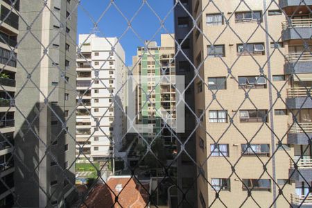 Vista da Sacada da Sala de apartamento para alugar com 1 quarto, 52m² em Cambuí, Campinas