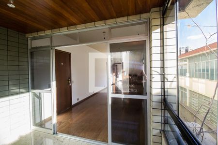 Varanda da Sala de apartamento para alugar com 4 quartos, 130m² em Carmo, Belo Horizonte