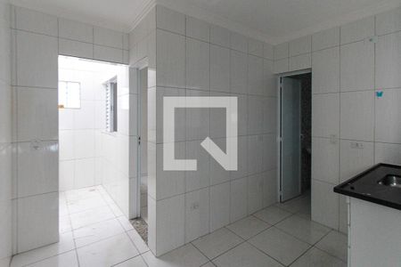 Cozinha de casa para alugar com 1 quarto, 30m² em Vila Antonieta, São Paulo