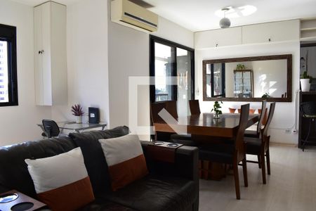 Sala de apartamento para alugar com 2 quartos, 90m² em Cabral, Curitiba