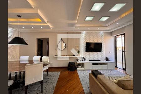 Sala de apartamento à venda com 4 quartos, 140m² em Parque das Nações, Santo André
