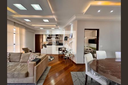 Sala  de apartamento à venda com 4 quartos, 140m² em Parque das Nações, Santo André