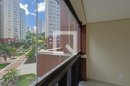 Varanda da Sala de apartamento para alugar com 3 quartos, 92m² em Vila da Serra, Nova Lima