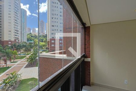 Sala de apartamento para alugar com 3 quartos, 92m² em Vila da Serra, Nova Lima