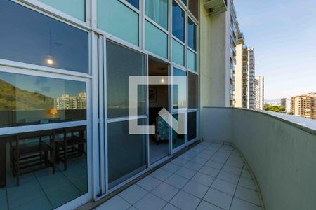 Varanda de apartamento à venda com 3 quartos, 115m² em Recreio dos Bandeirantes, Rio de Janeiro
