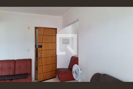 Sala de apartamento para alugar com 1 quarto, 41m² em Maracanã, Praia Grande