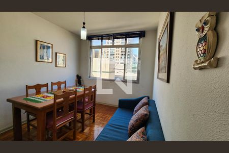 Sala de Jantar de apartamento para alugar com 1 quarto, 60m² em José Menino, Santos