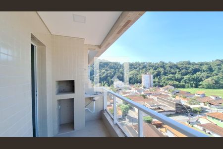 Varanda Gourmet de apartamento para alugar com 2 quartos, 65m² em Canto do Forte , Praia Grande