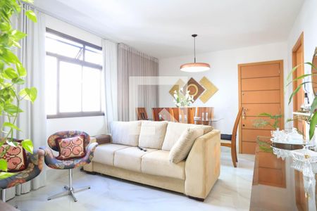 Sala de apartamento à venda com 3 quartos, 92m² em Esplanada, Belo Horizonte