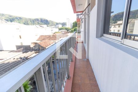 Varanda da Sala de apartamento à venda com 4 quartos, 118m² em Grajaú, Rio de Janeiro