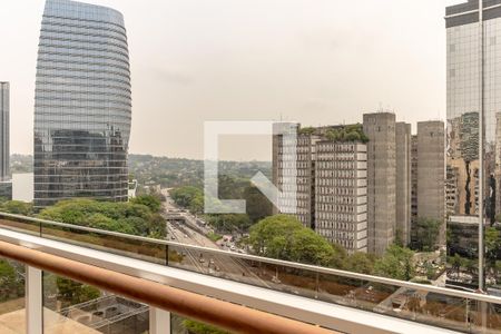 Varanda de apartamento à venda com 1 quarto, 77m² em Vila Olímpia, São Paulo