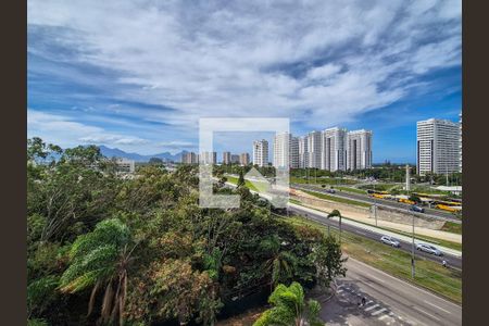 Varanda da sala - Vista  de apartamento à venda com 2 quartos, 70m² em Recreio dos Bandeirantes, Rio de Janeiro