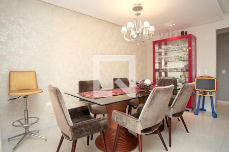 Sala de Jantar de apartamento à venda com 3 quartos, 128m² em Jardim do Salso, Porto Alegre