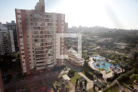 Sala de Estar Vista de apartamento à venda com 3 quartos, 128m² em Jardim do Salso, Porto Alegre