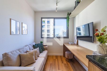 Studio à venda com 24m², 1 quarto e sem vagaSala