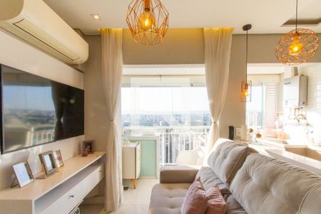 Sala de apartamento à venda com 2 quartos, 49m² em Barra Funda, São Paulo