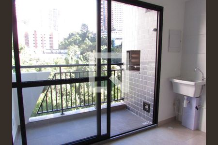 Varanda da Sala de apartamento à venda com 2 quartos, 40m² em Jardim Parque Morumbi, São Paulo