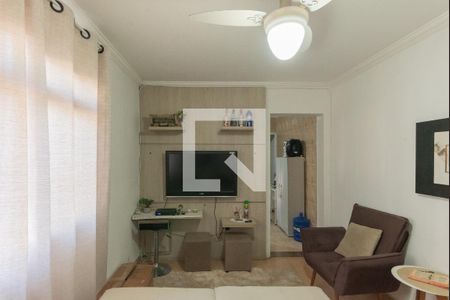 sala de apartamento à venda com 3 quartos, 74m² em Vila Mimosa, Campinas